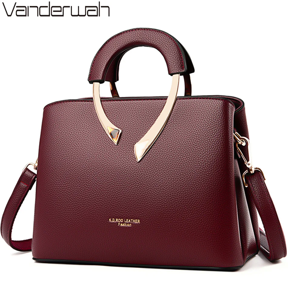 Luxury Bags Reseller - GENUINE VANDERWAH High Quality Pu Leather