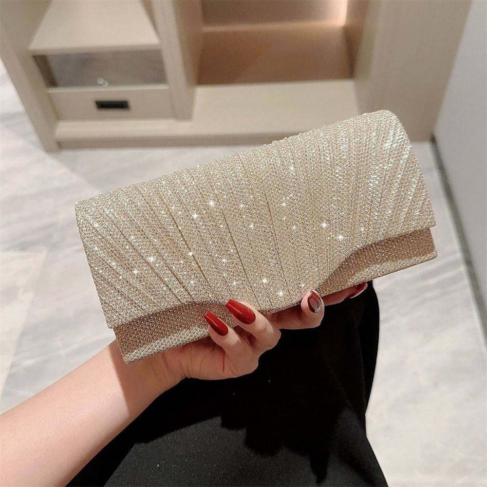 Luxury Bags Gold - Luxury Sequins Evening Bags Gold Silver