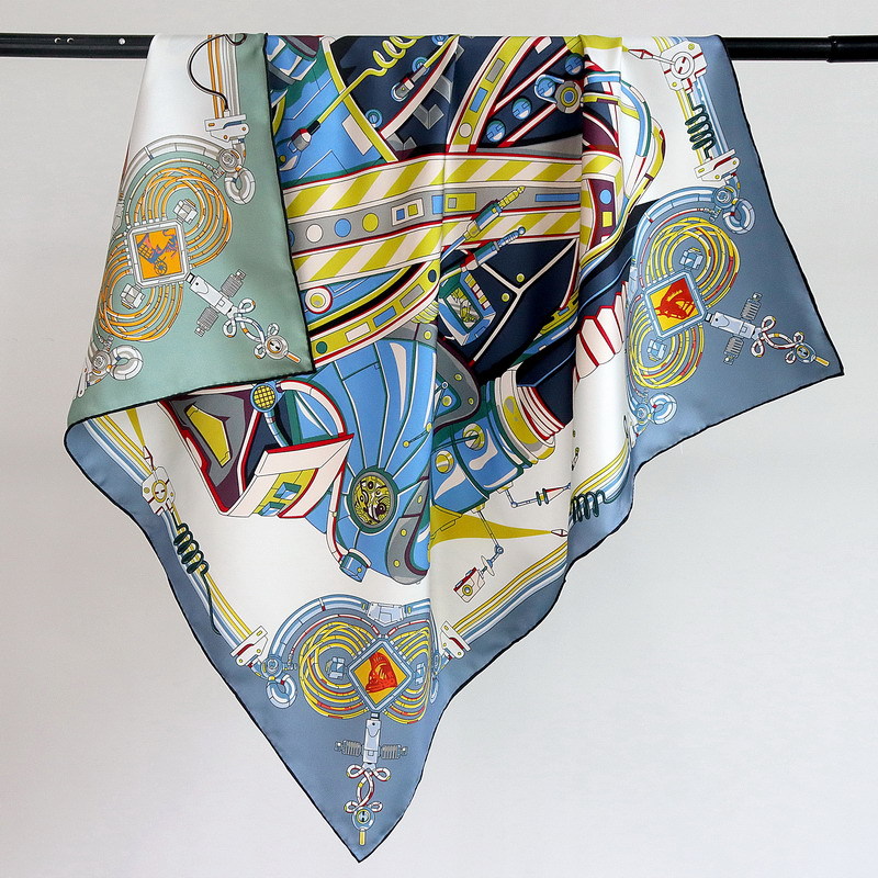 Luxury Bags Design - 18MM Silk Scarf Women Hand Rolled