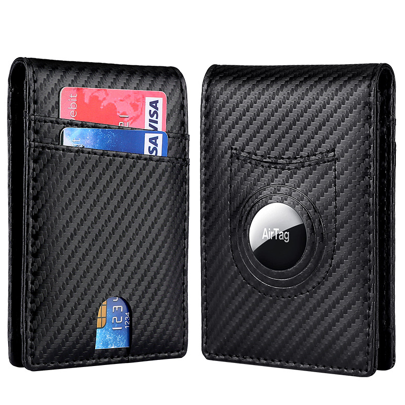 Luxury Bags Photos - New Airtag Wallet RFID Luxury Genuine