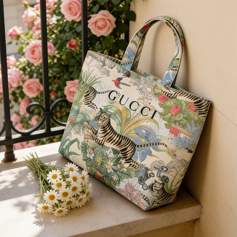 Gucci Gucci’s bag Tiger Print  - Luxury Bags Gucci recension och pris