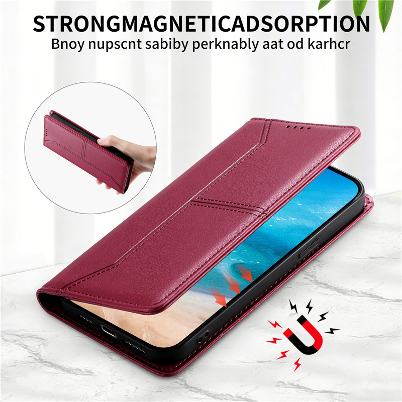 Luxury Magnetic Flip Leather P - Luxury Bags Kl recension och pris