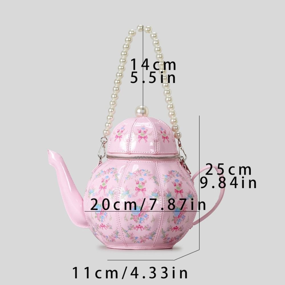New PU Leather Teapot Design H - Luxury Bags Girls recension och pris