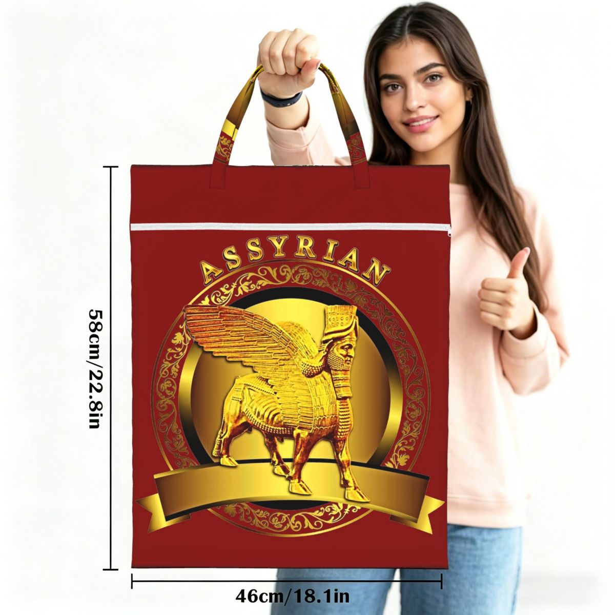 Luxury Assyrian Suryoyo Flag T - Luxury Yoga Bags recension och pris