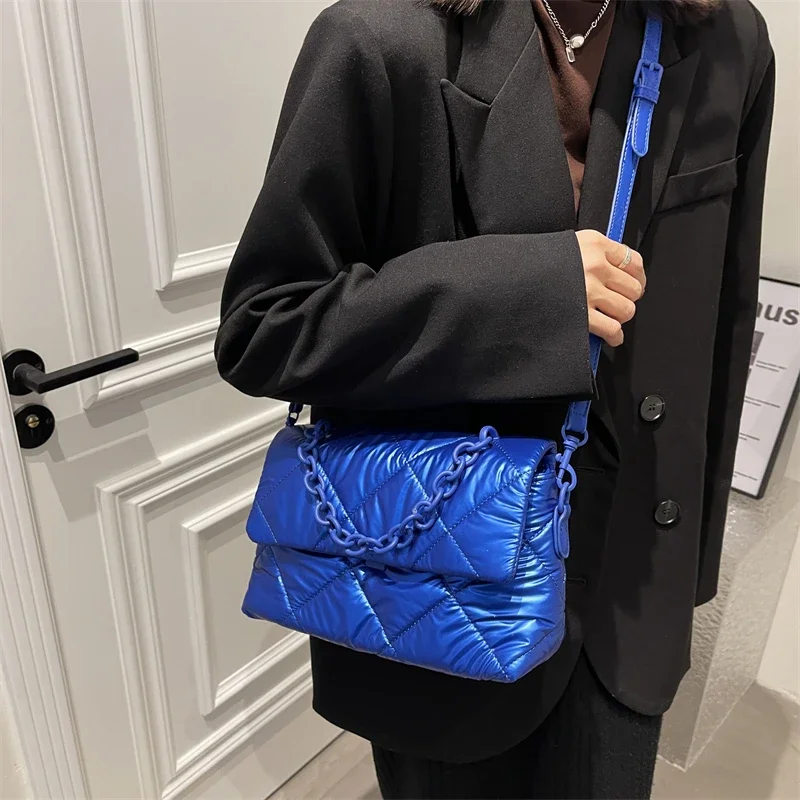 Fashion Lingge Acrylic Chain P - Chain Crossbody Quilted recension och pris