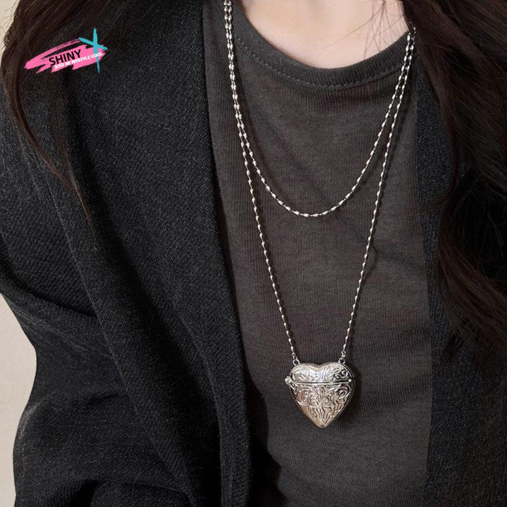 Openable Heart Locket Necklace - Luxury Bags Photos recension och pris