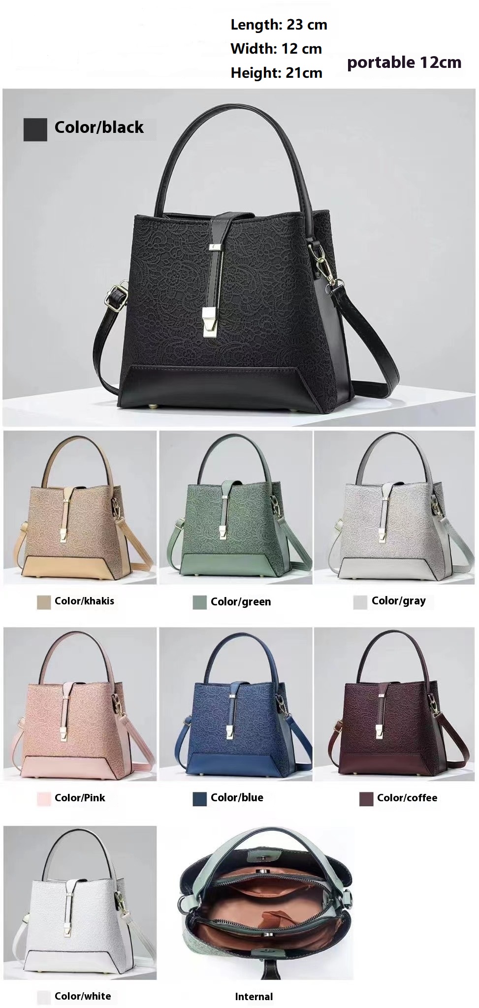 New Luxury Tote Bag Leather Cl - Luxury Bags Reseller recension och pris