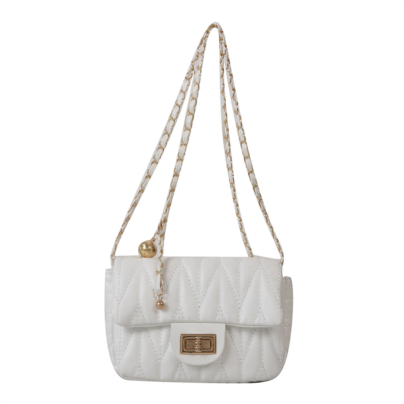 Women Quilted PU Crossbody Bag - Chain Crossbody Quilted recension och pris