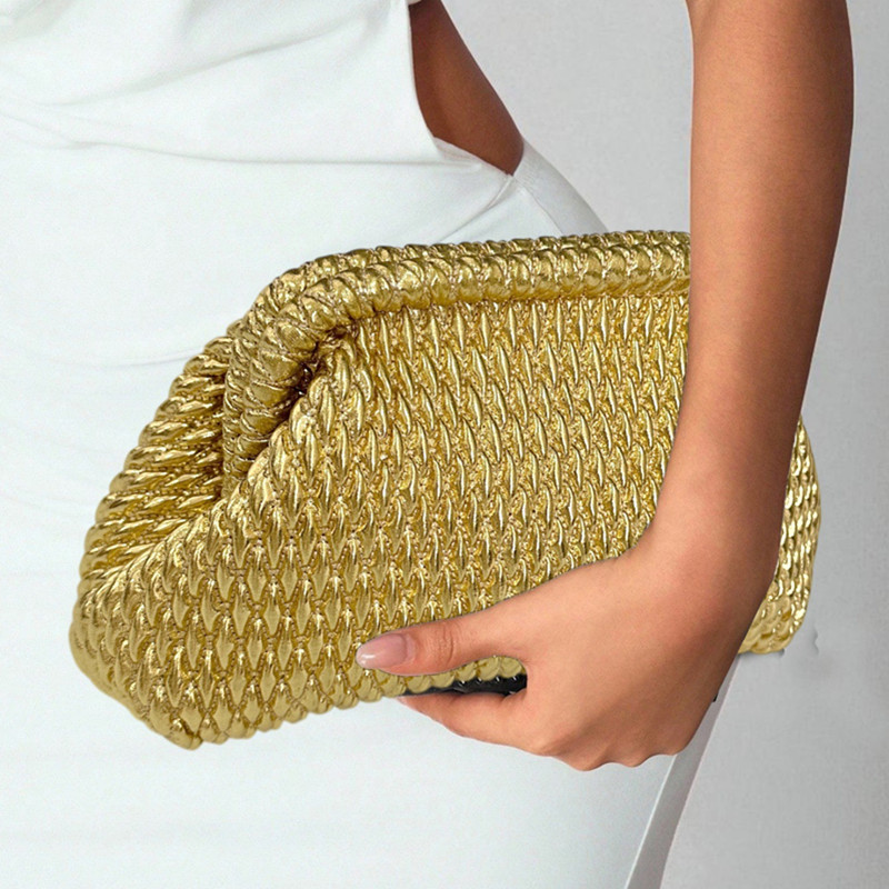 2026 Luxury Handwoven Gold Rop - Luxury Bags Gold recension och pris