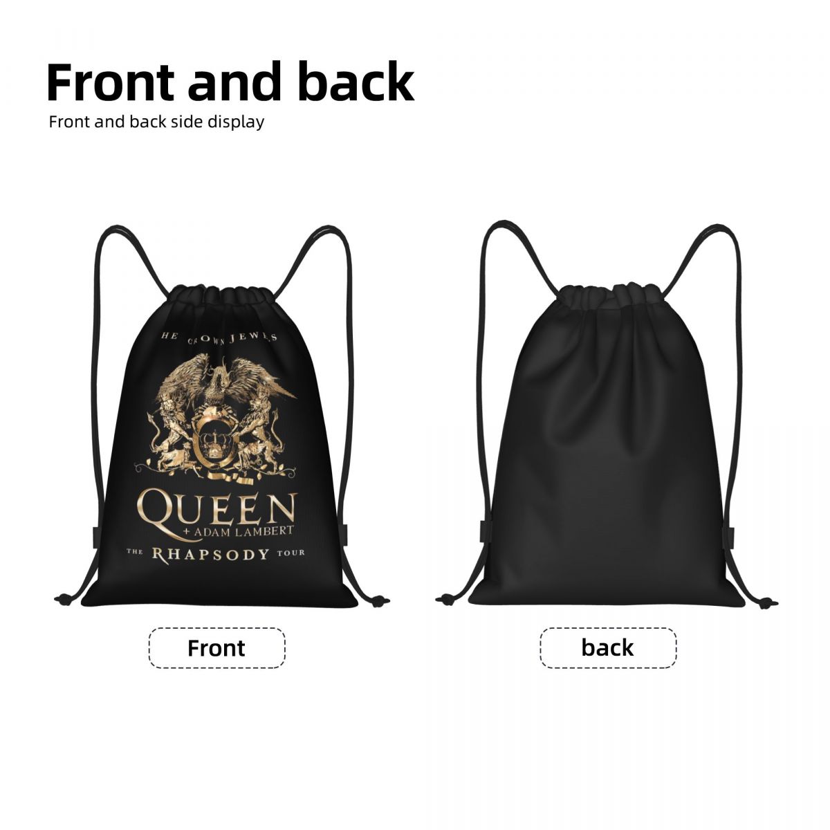 Custom Freddie Mercury Crown D - Luxury Yoga Bags recension och pris