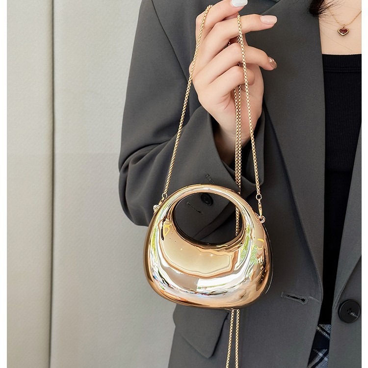 Mini Golden Evening Bag Purses - Luxury Bags Design recension och pris