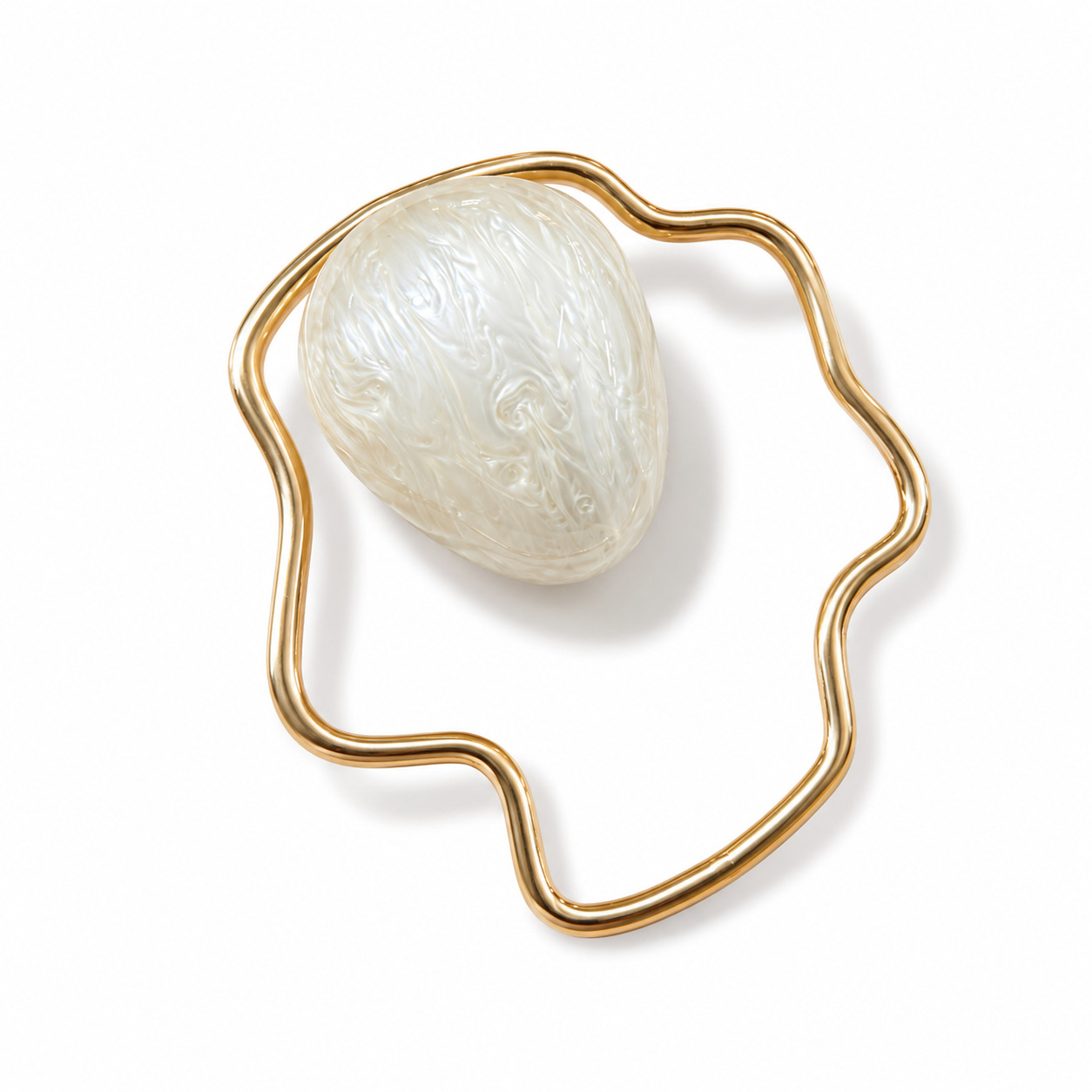 Women mini Acrylic Egg Bag Cut - Luxury Bags Reseller recension och pris