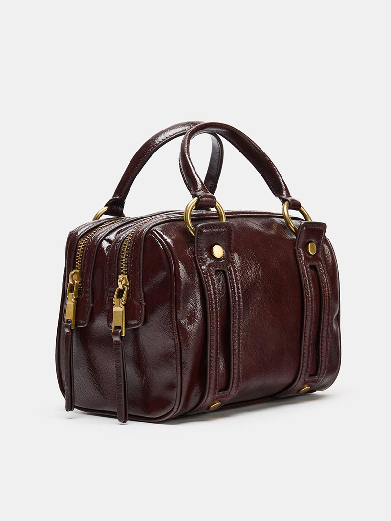 High Quality PU Leather Purses - Chain Crossbody Quilted recension och pris
