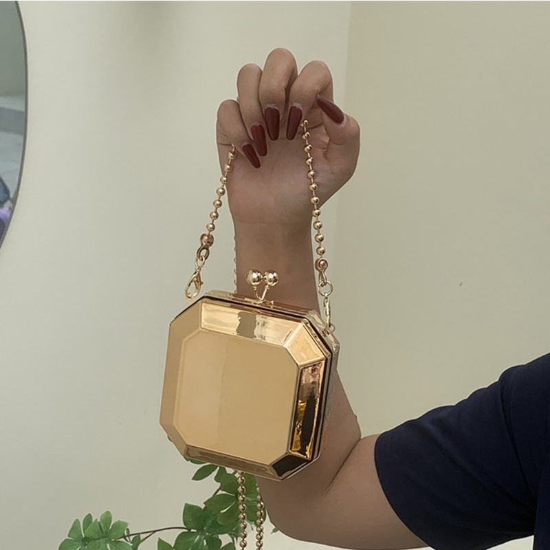 Mini Luxury Gold Party Evening - Luxury Bags Gold recension och pris