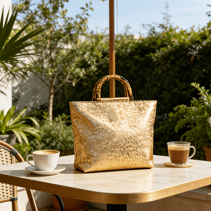 Light luxury metallic gold jac - Luxury Bags Reseller recension och pris