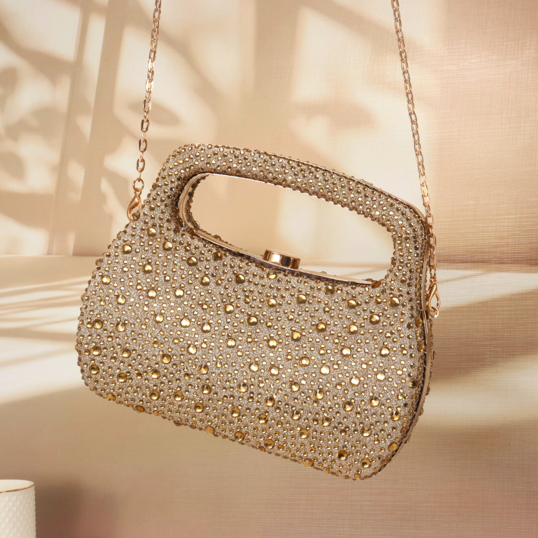 Gold glitter luxury hot diamon - Luxury Bags Gold recension och pris