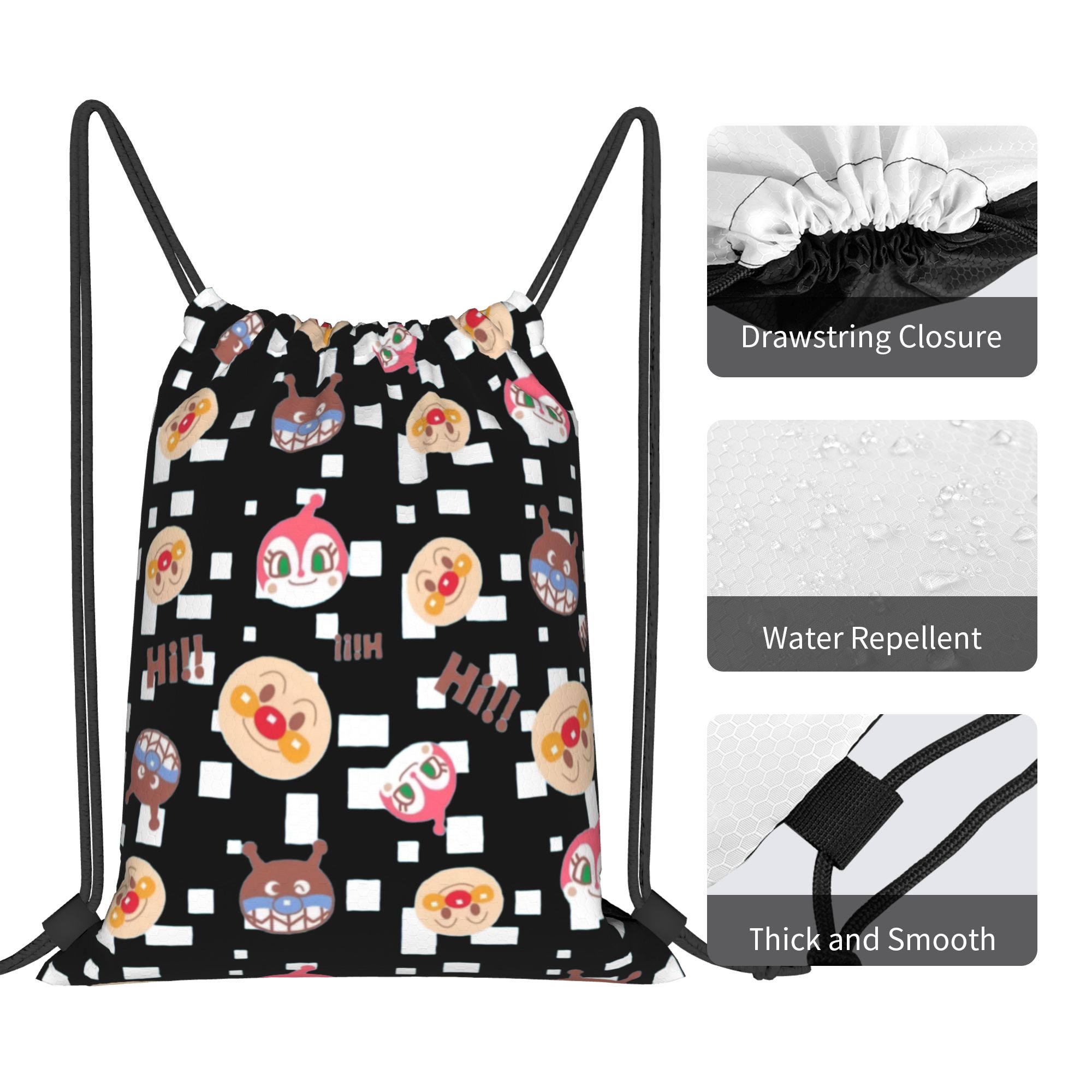 Custom Anpanmans Drawstring Ba - Luxury Yoga Bags recension och pris
