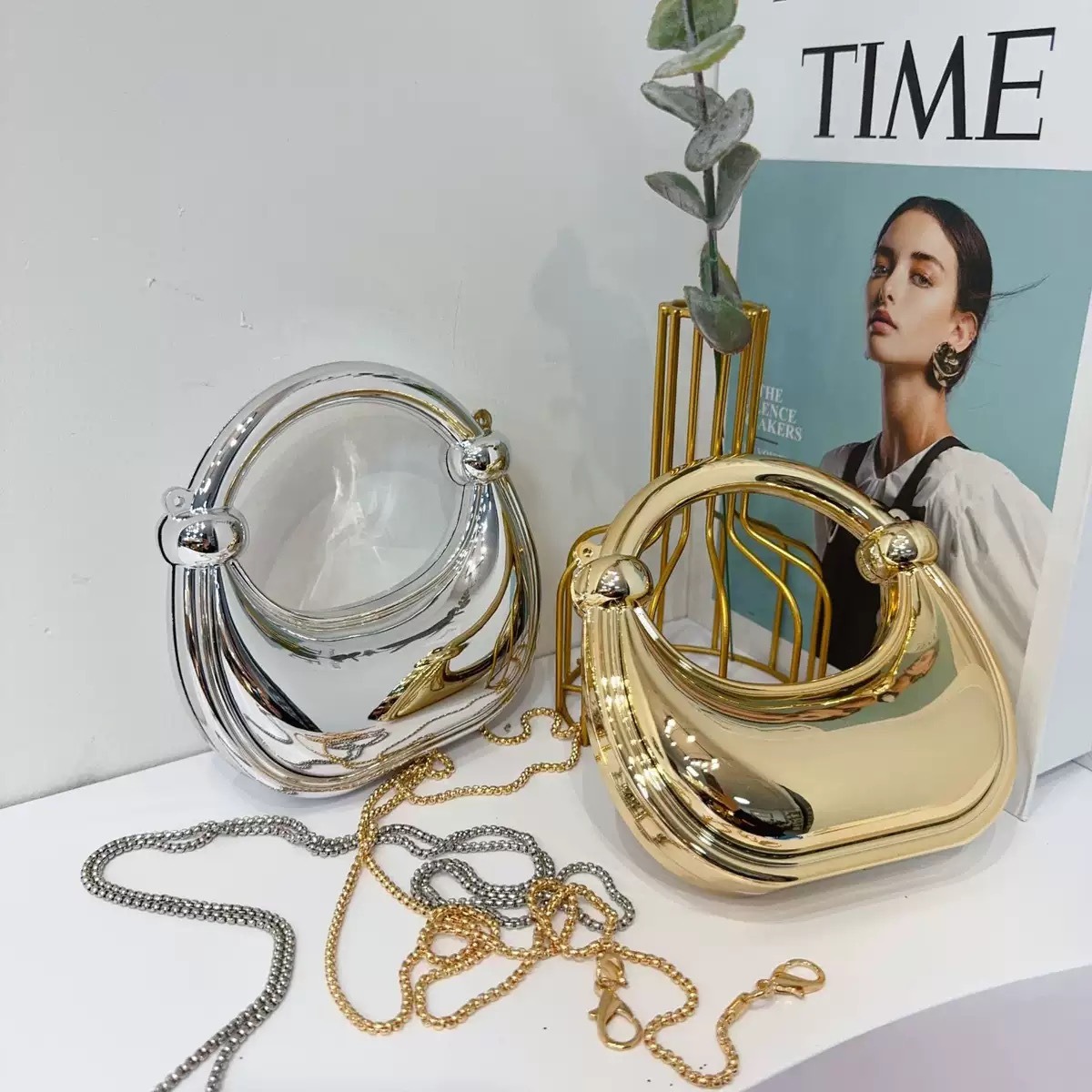 Mini Golden Evening Bag Purses - Luxury Bags Design recension och pris