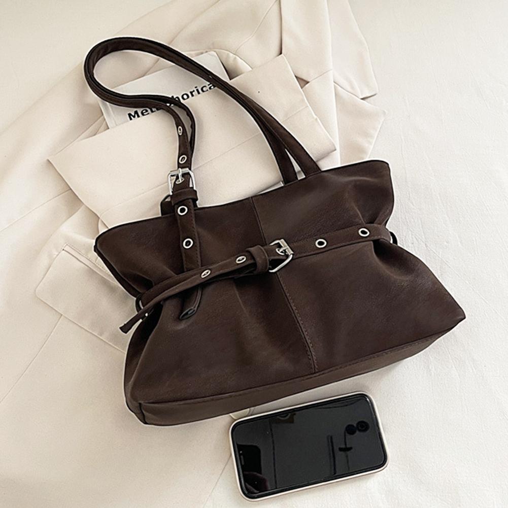 Solid-color Versatile Tote Bag - Luxury Bags Vip recension och pris