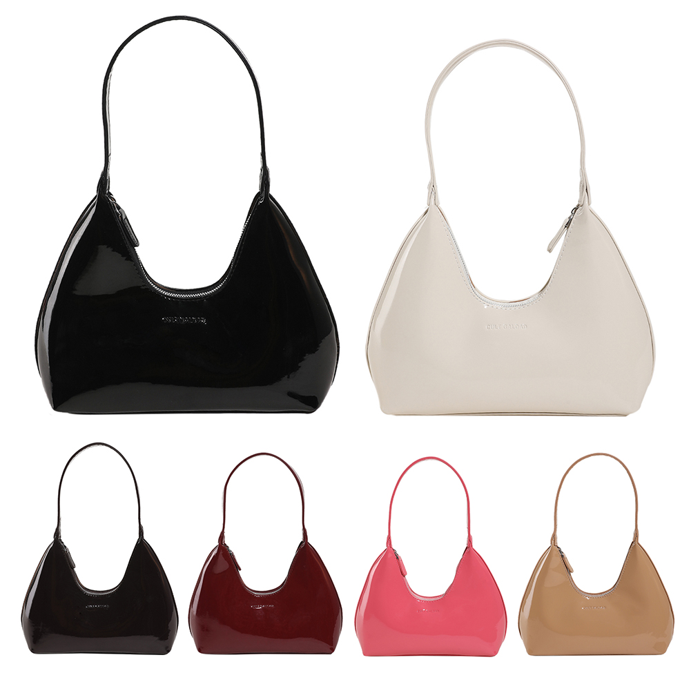 Women Patent Leather Tote Bag  - Top Handle Patent Bag recension och pris