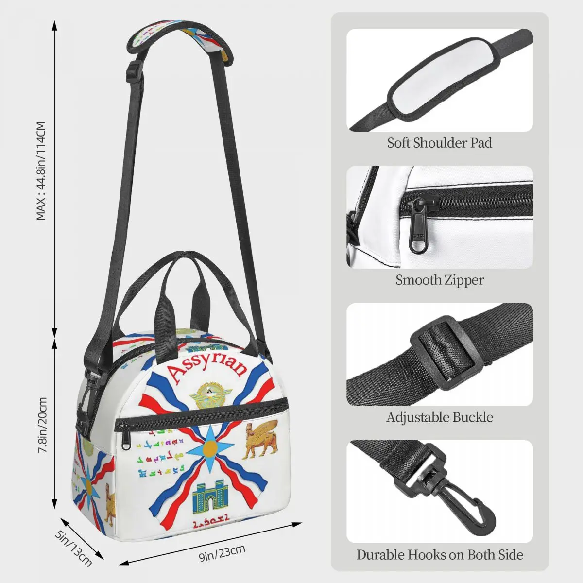 Luxury Assyrian Suryoyo Flag I - Luxury Bags For Kids recension och pris