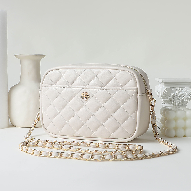 Trendy Women's Handbags 2026 N - Chain Crossbody Quilted recension och pris