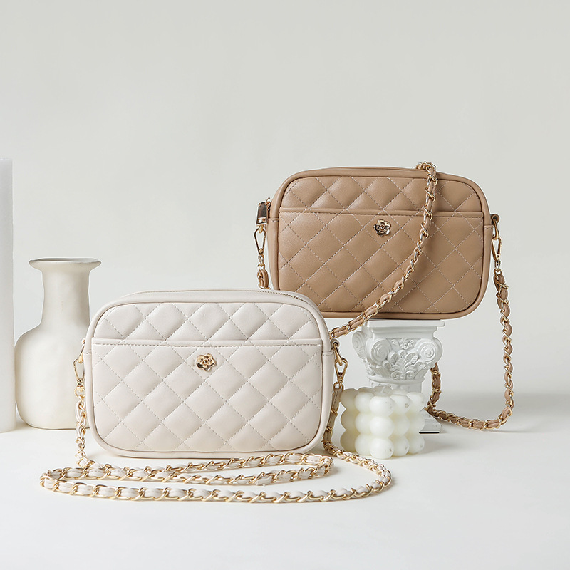 Trendy Women's Handbags 2026 N - Chain Crossbody Quilted recension och pris