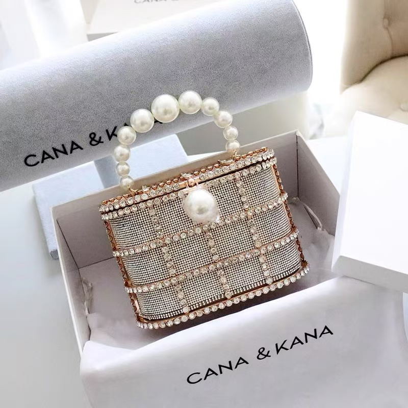 High Quality Glitter Women Han - Luxury Bags Gold recension och pris