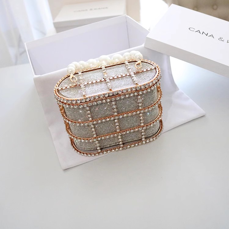 High Quality Glitter Women Han - Luxury Bags Gold recension och pris