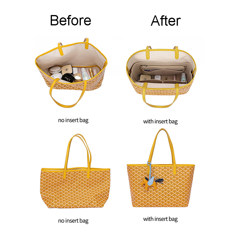 Felt Insert Bag Cosmetic Organ - Luxury Bags Goyard recension och pris