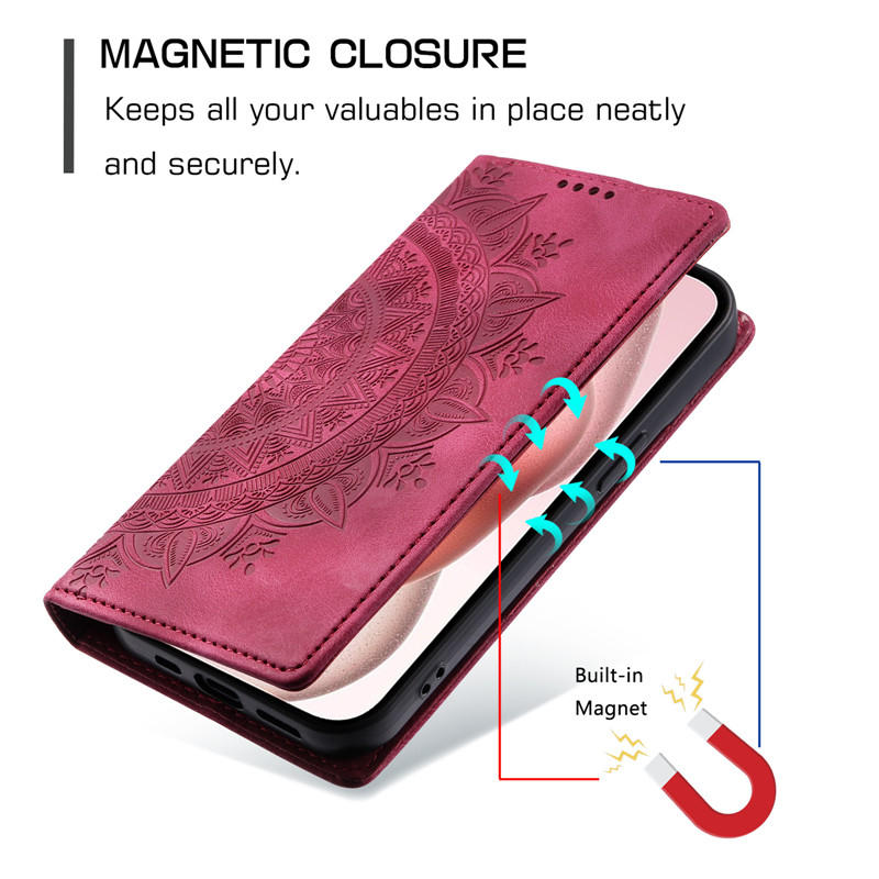 Leather Flip Cover Totems Case - Luxury Bags Kl recension och pris