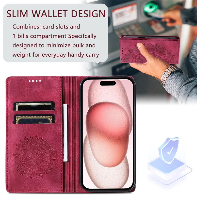 Leather Flip Cover Totems Case - Luxury Bags Kl recension och pris