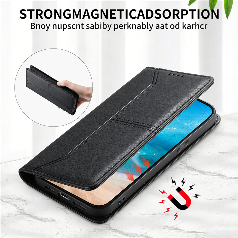 Luxury Magnetic Flip Leather P - Luxury Bags Kl recension och pris