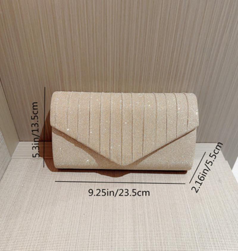 Lady Champagne Gold Color Luxu - Luxury Bags Gold recension och pris