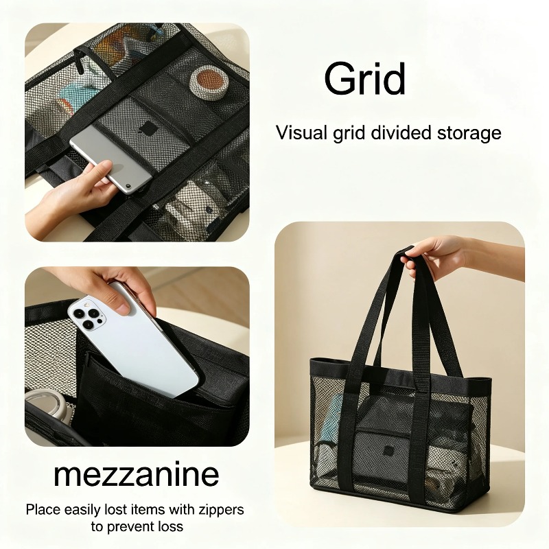 Beach Tote Bag Packaging Makeu - Luxury Yoga Bags recension och pris