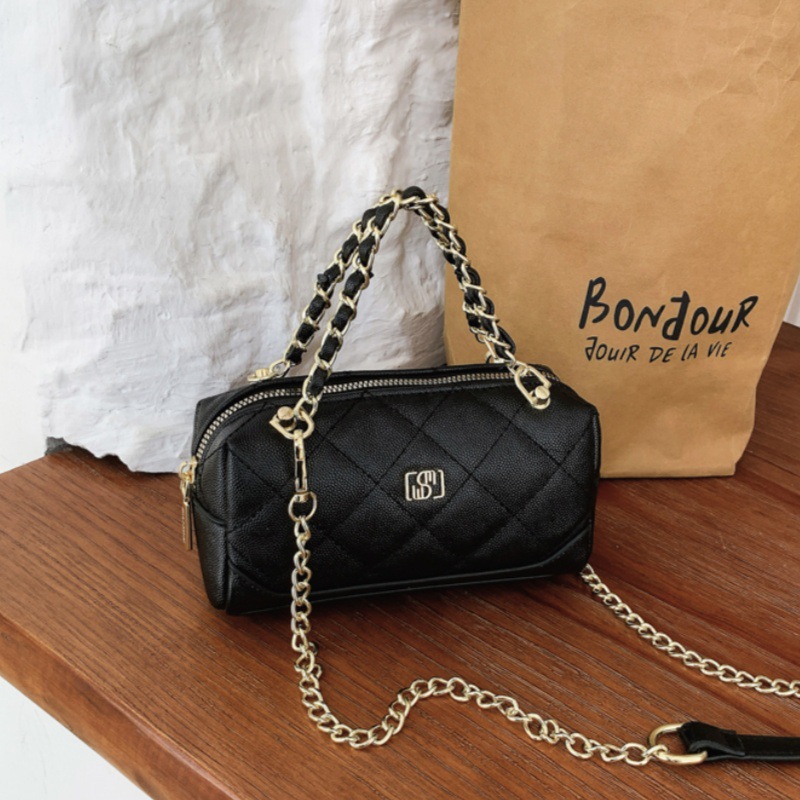 Women Vintage Handbag 2026 New - Chain Crossbody Quilted recension och pris