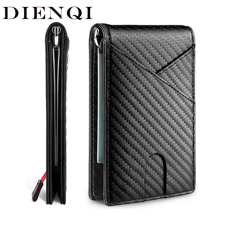 DIENQI Carbon Fiber Rfid Slim  - Luxury Bags Photos recension och pris