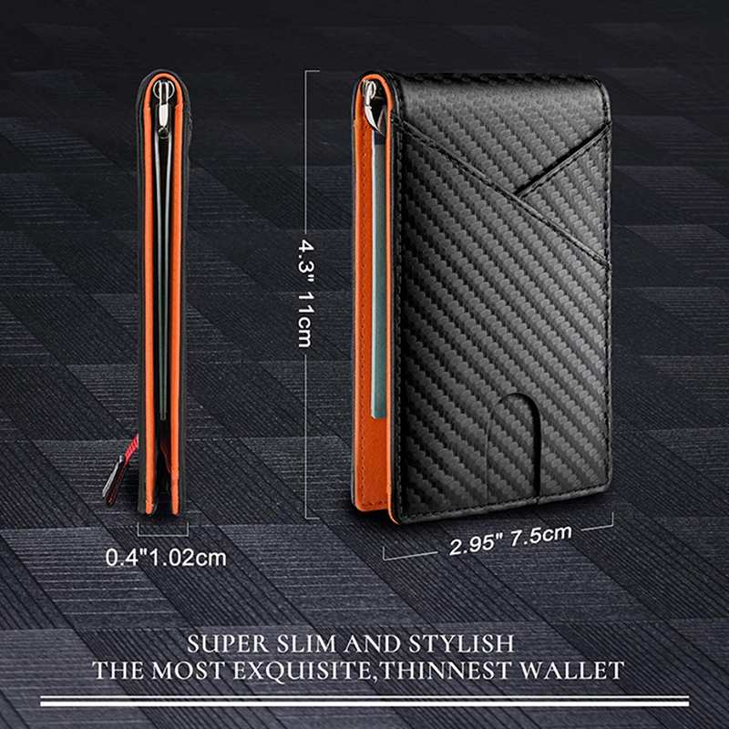 DIENQI Carbon Fiber Rfid Slim  - Luxury Bags Photos recension och pris