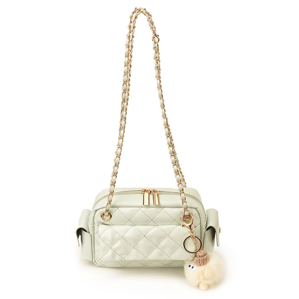 Quilted Pattern Chain Design C - Chain Crossbody Quilted recension och pris